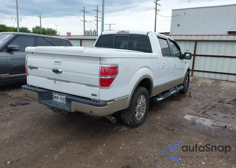 2010 Ford F-150 King Ranch из США, поврежденный, VIN 1FTFW1CV3AKB04283